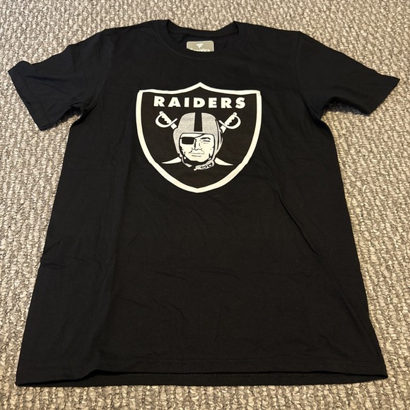 Fanatics Other - Fanatics Black Raiders T Shirt‎ #98 Maxx Crosby Size Small Short Sleeves NWT